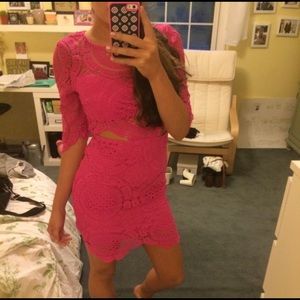 Lace beautiful dress